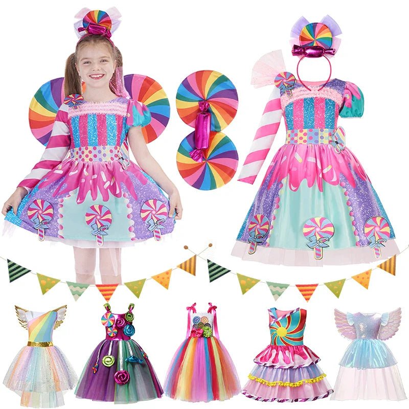 Kids Candy Dress Costume - Cake Pops Parties