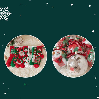 Kids' Coral Fleece Christmas Stockings - Cake Pops Parties