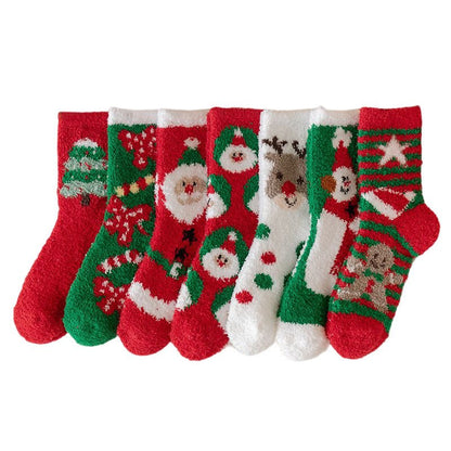 Kids' Coral Fleece Christmas Stockings - Cake Pops Parties