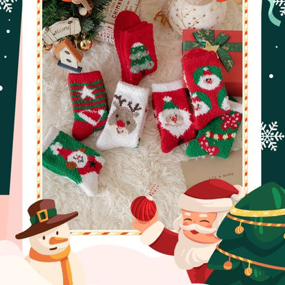 Kids' Coral Fleece Christmas Stockings - Cake Pops Parties