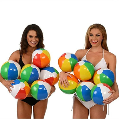 Kids Inflatable Water Beach Ball Set - Cake Pops Parties