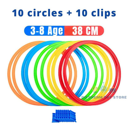 Kids Lattice Jump Ring Set Game - Cake Pops Parties