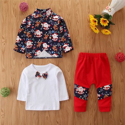 Kids Santa Claus 3 - Piece Christmas Costume - Cake Pops Parties