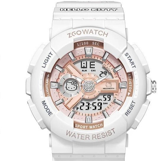 Kuromi Hello Kitty Girls Watch Waterproof Sports Multifunction - Cake Pops Parties