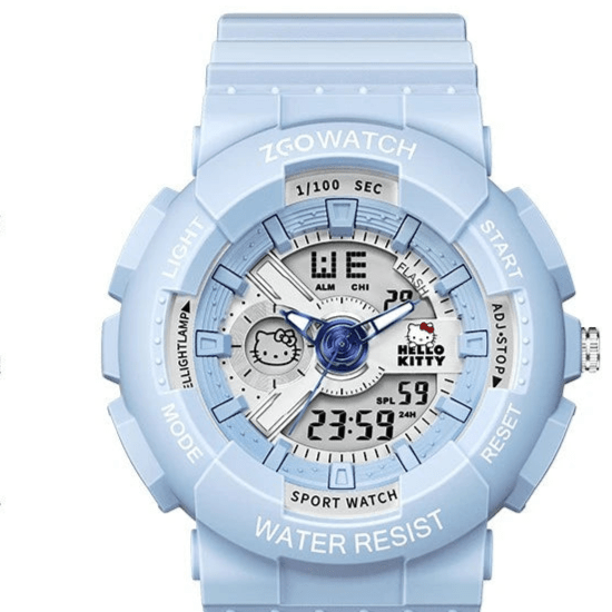 Kuromi Hello Kitty Girls Watch Waterproof Sports Multifunction - Cake Pops Parties