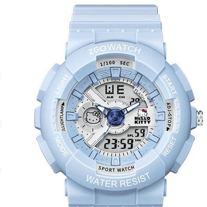 Kuromi Hello Kitty Girls Watch Waterproof Sports Multifunction - Cake Pops Parties