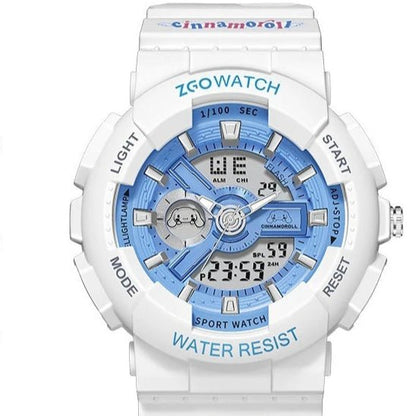 Kuromi Hello Kitty Girls Watch Waterproof Sports Multifunction - Cake Pops Parties