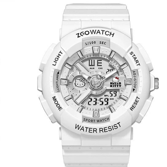 Kuromi Hello Kitty Girls Watch Waterproof Sports Multifunction - Cake Pops Parties