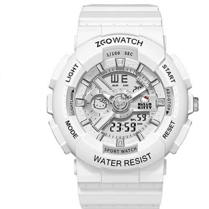 Kuromi Hello Kitty Girls Watch Waterproof Sports Multifunction - Cake Pops Parties