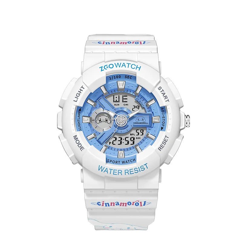 Kuromi Hello Kitty Girls Watch Waterproof Sports Multifunction - Cake Pops Parties