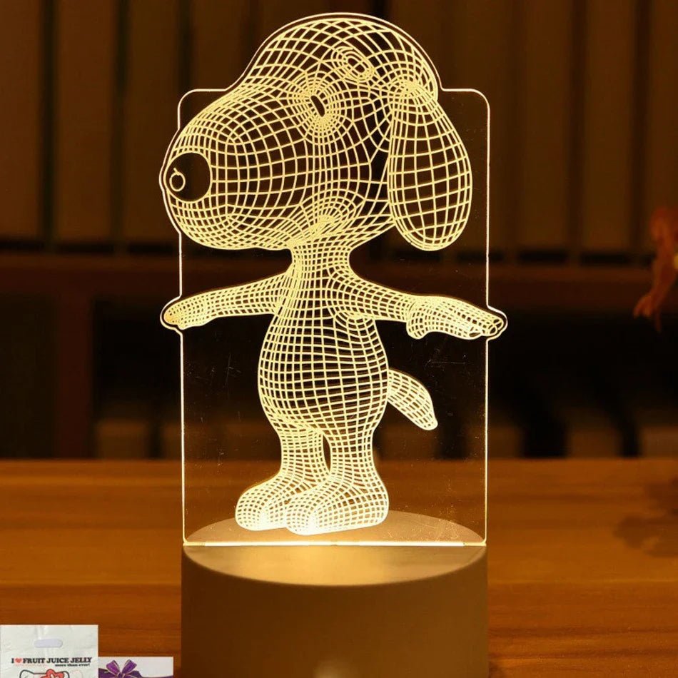 LED 3D Acrylic USB Night Light - Cake Pops Parties