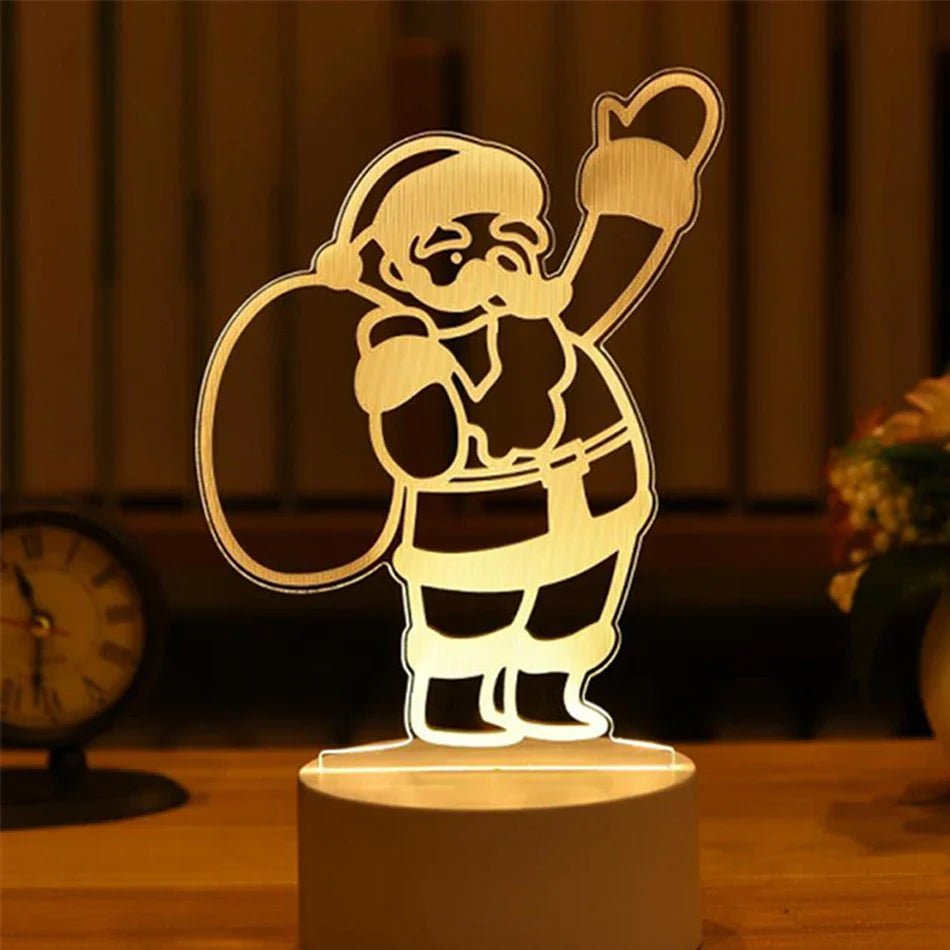 LED 3D Acrylic USB Night Light - Cake Pops Parties