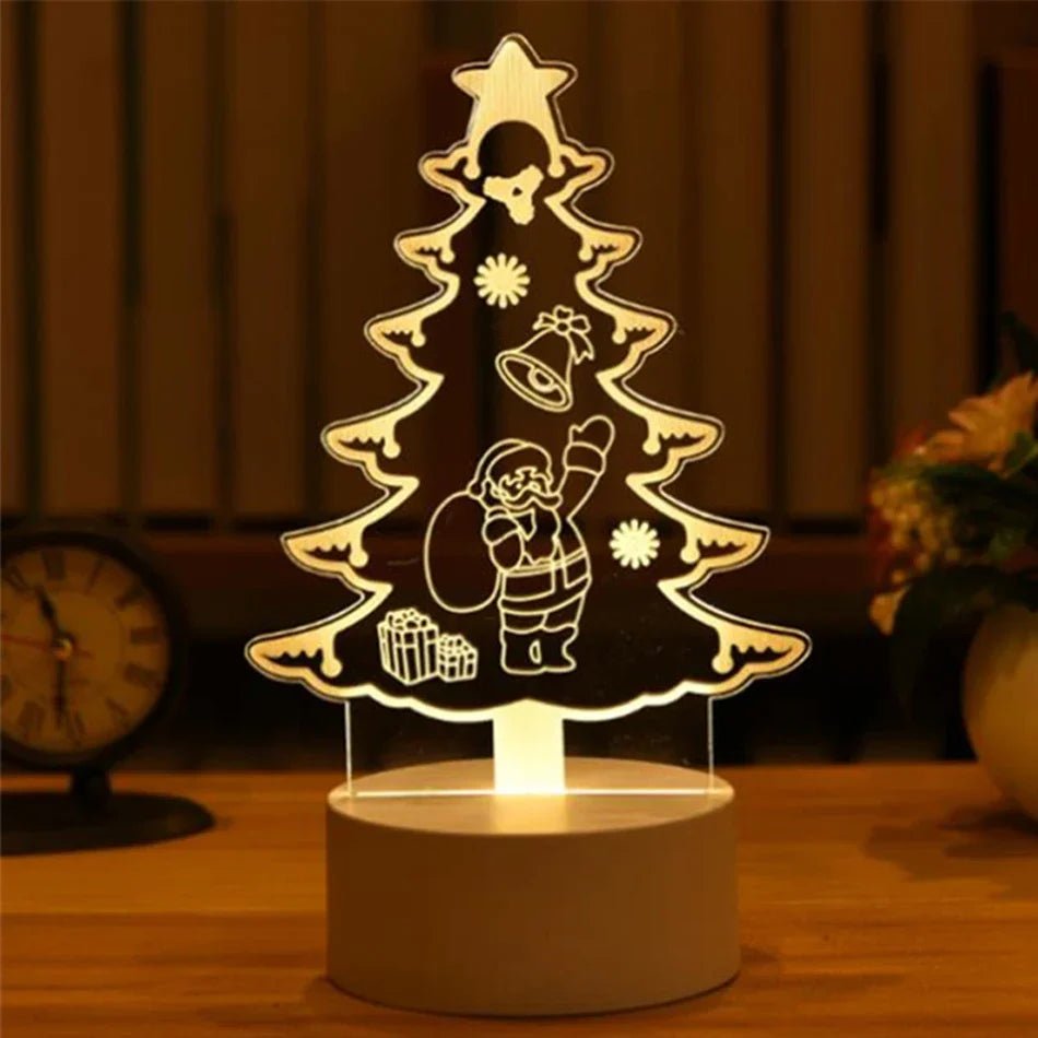 LED 3D Acrylic USB Night Light - Cake Pops Parties