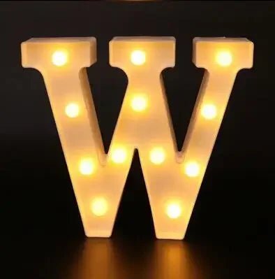 LED Alphabet Letter Lights - Cake Pops Parties