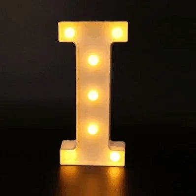 LED Alphabet Letter Lights - Cake Pops Parties
