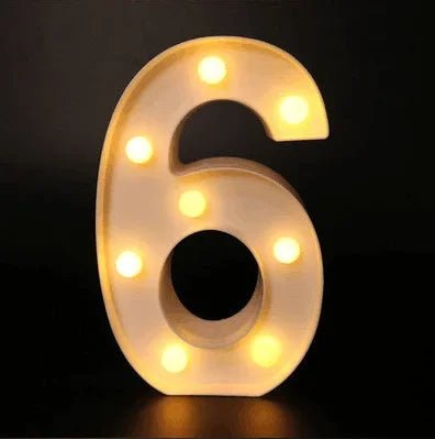 LED Alphabet Letter Lights - Cake Pops Parties