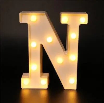 LED Alphabet Letter Lights - Cake Pops Parties