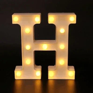 LED Alphabet Letter Lights - Cake Pops Parties