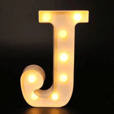 LED Alphabet Letter Lights - Cake Pops Parties