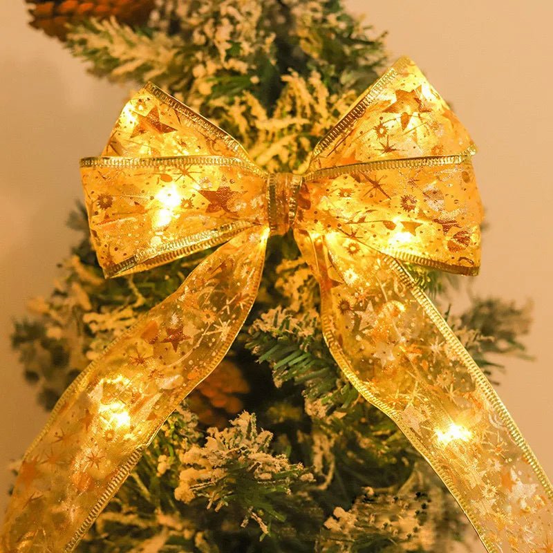 LED Christmas Ribbon Lights String - Cake Pops Parties