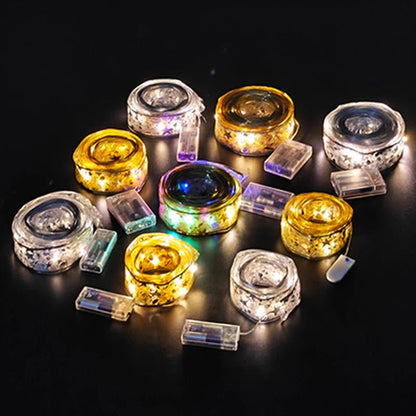 LED Christmas Ribbon Lights String - Cake Pops Parties