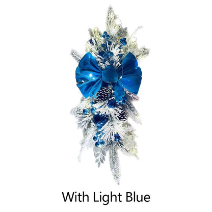 LED Christmas Wreath Garland - Festive Holiday Decor - Cake Pops Parties