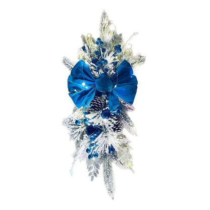 LED Christmas Wreath Garland - Festive Holiday Decor - Cake Pops Parties