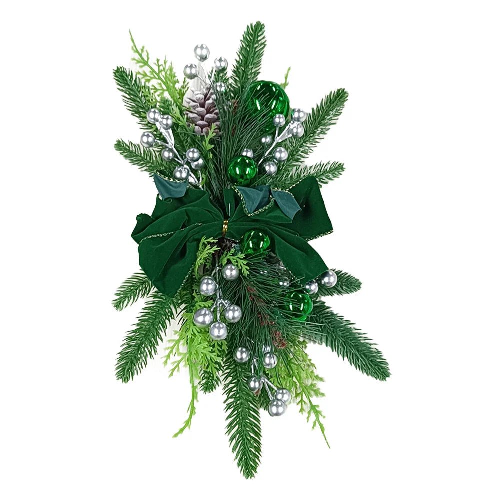 LED Christmas Wreath Garland - Festive Holiday Decor - Cake Pops Parties