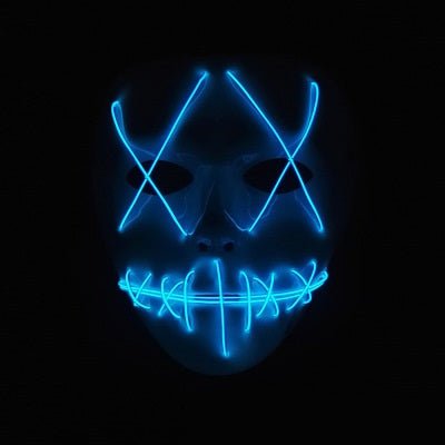 LED Halloween Glowing Mask - Cake Pops Parties