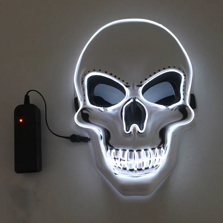 LED Halloween Skull Mask - Cake Pops Parties