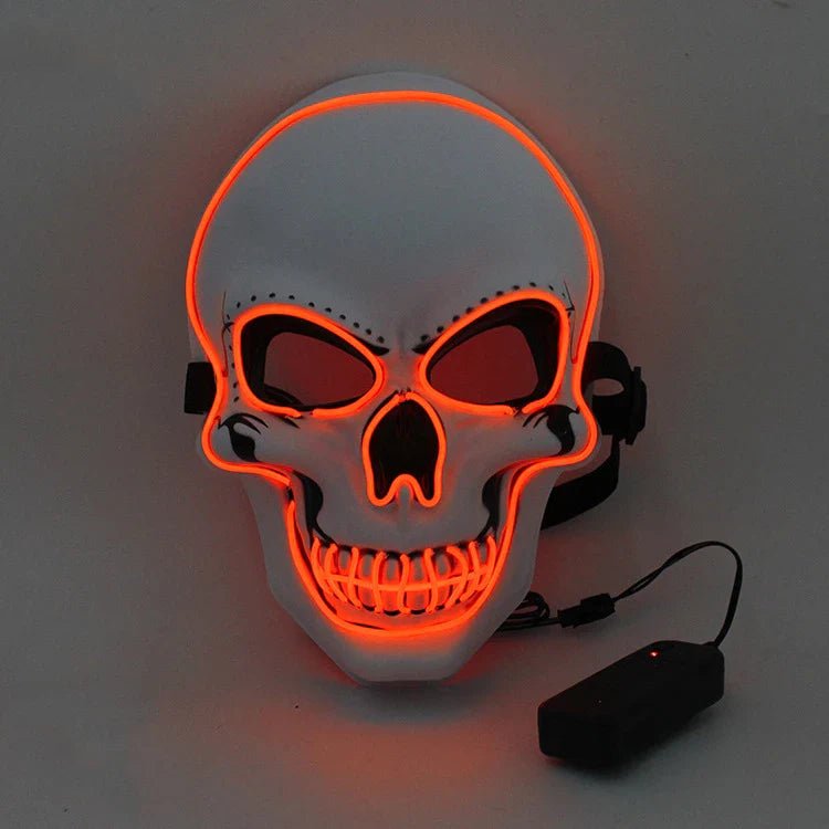 LED Halloween Skull Mask - Cake Pops Parties