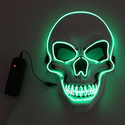 LED Halloween Skull Mask - Cake Pops Parties