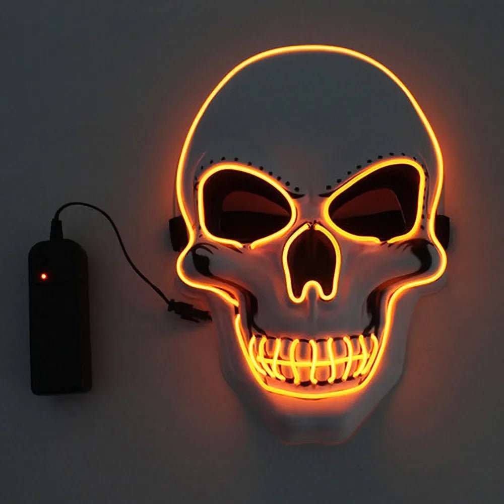 LED Halloween Skull Mask - Cake Pops Parties