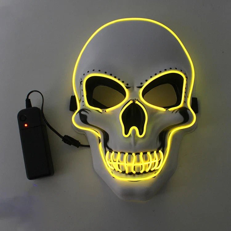 LED Halloween Skull Mask - Cake Pops Parties