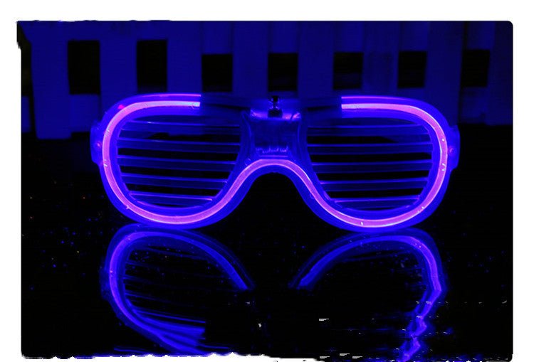 LED Light Up Purple Shutter Shades - Cake Pops Parties