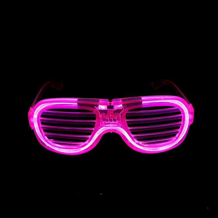 LED Light Up Purple Shutter Shades - Cake Pops Parties