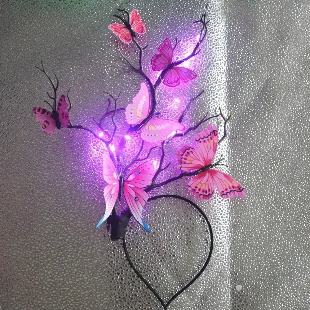 LED Light Up White Butterfly Fairy Wings - Cake Pops Parties