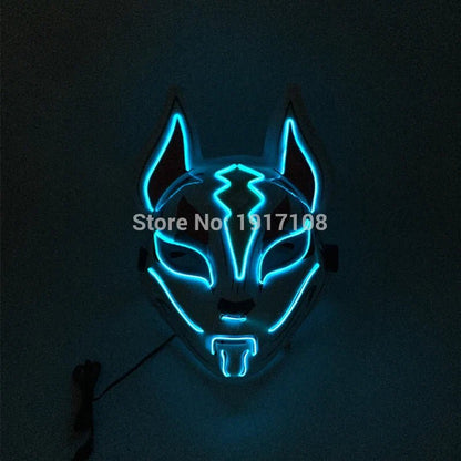 LED Neon Halloween Horror Mask - Cake Pops Parties