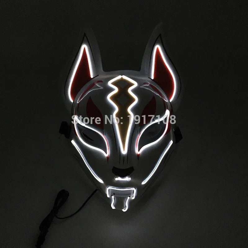 LED Neon Halloween Horror Mask - Cake Pops Parties
