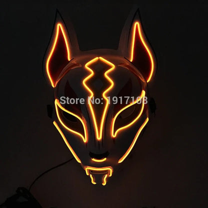 LED Neon Halloween Horror Mask - Cake Pops Parties