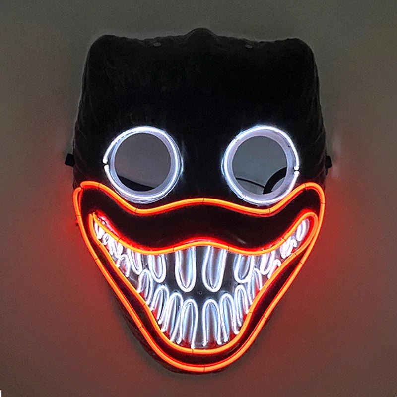 LED Neon Halloween Horror Mask - Cake Pops Parties