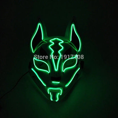 LED Neon Halloween Horror Mask - Cake Pops Parties