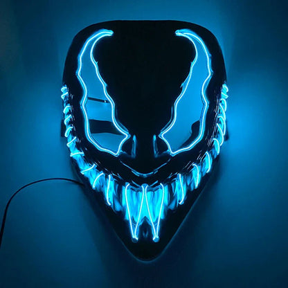 LED Neon Halloween Horror Mask - Cake Pops Parties