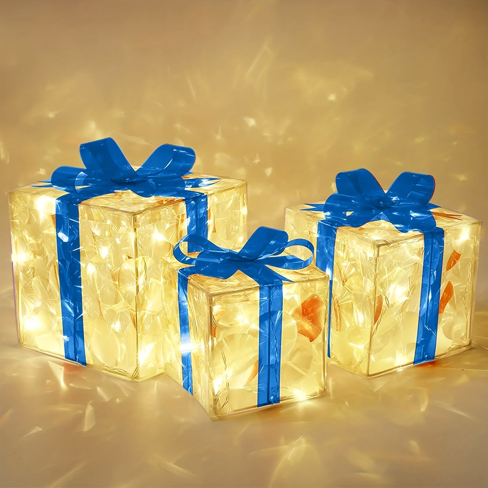 Light Up Christmas Gift Box Set - Cake Pops Parties