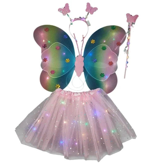 Light Up Princess Fairy Costume Set - Cake Pops Parties