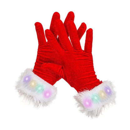 Limited Edition Red Velvet Christmas Gloves - Cake Pops Parties