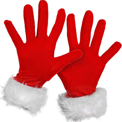 Limited Edition Red Velvet Christmas Gloves - Cake Pops Parties