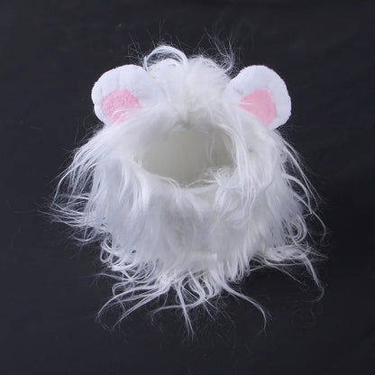 Lion Headgear Pet Halloween Costume - Cake Pops Parties