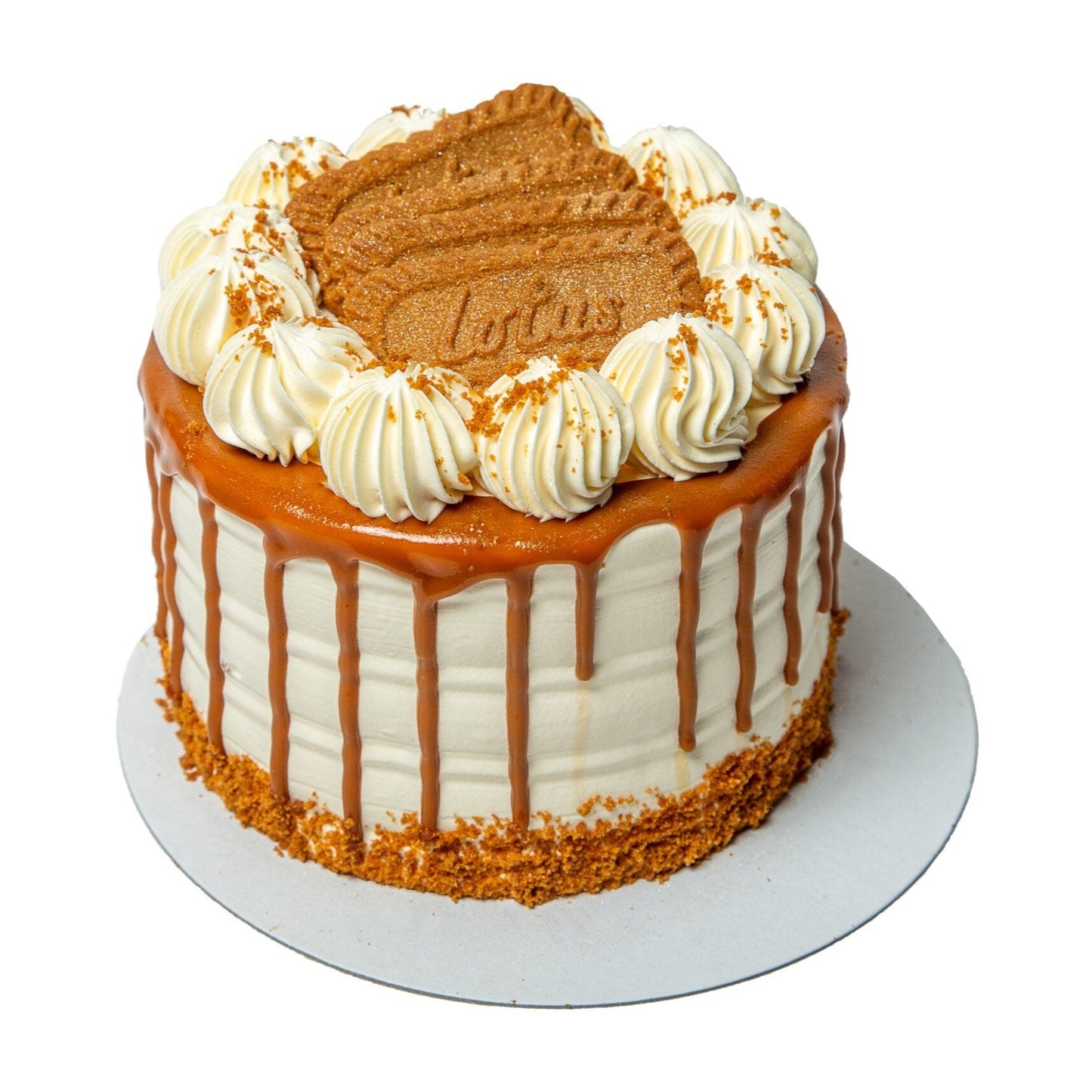 Lotus Drip Cake 6" | Handmade Everyday Cakes | Cake Pops Parties - Cake Pops Parties