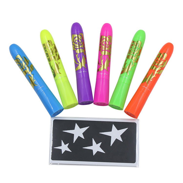 Luminous Face Paint Set - Party Halloween Makeup - Cake Pops Parties